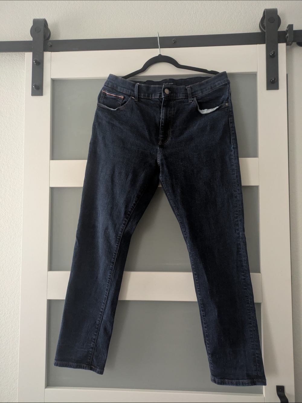 Tommy Hilfiger Men Skinny Jeans in Dark Blue